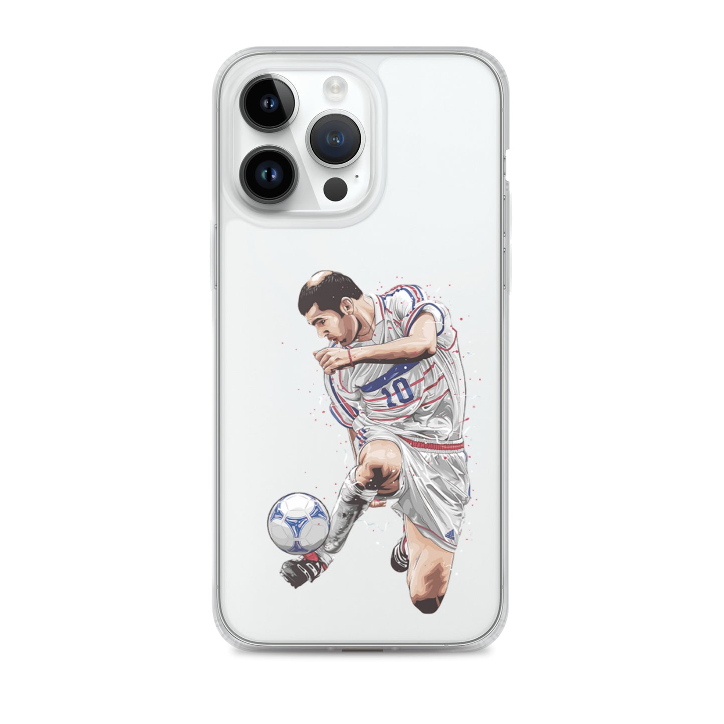 Zizou France Clear Case for iPhone®