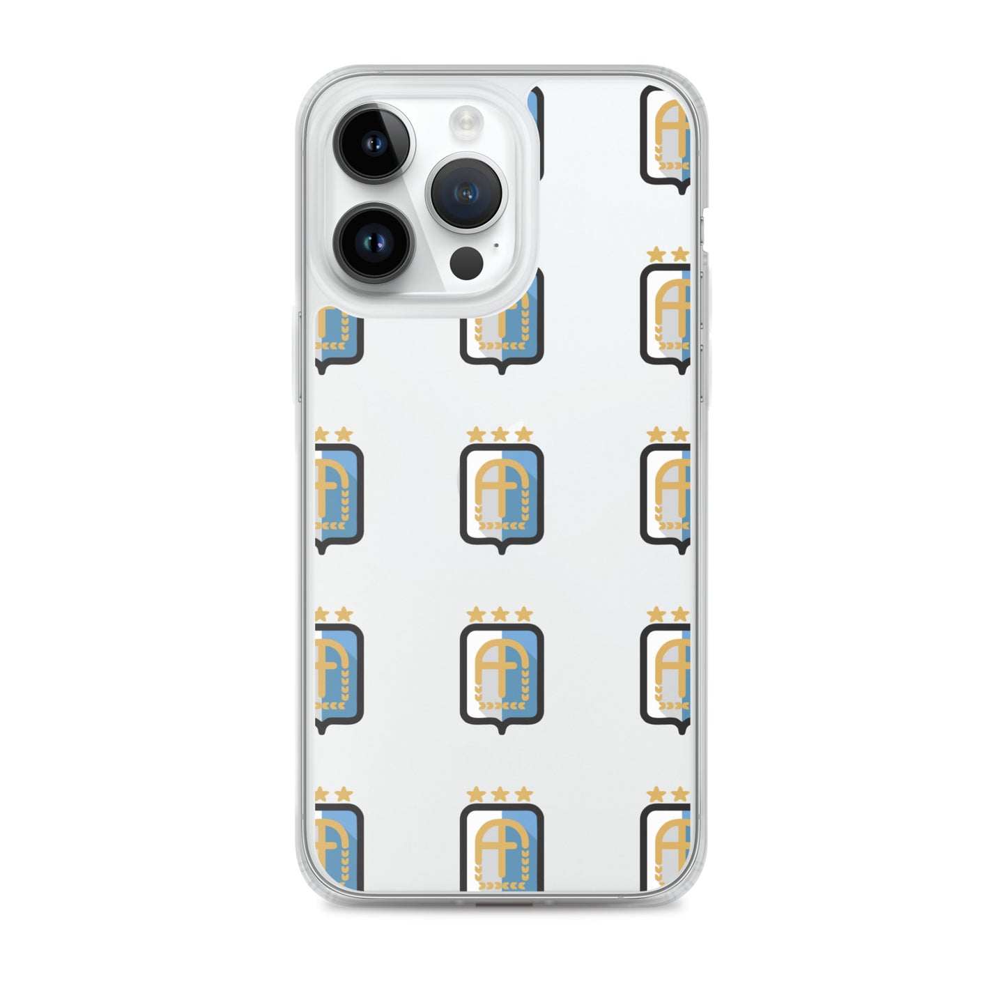 Argentina Vintage Logo 3 Stars Clear Case for iPhone®