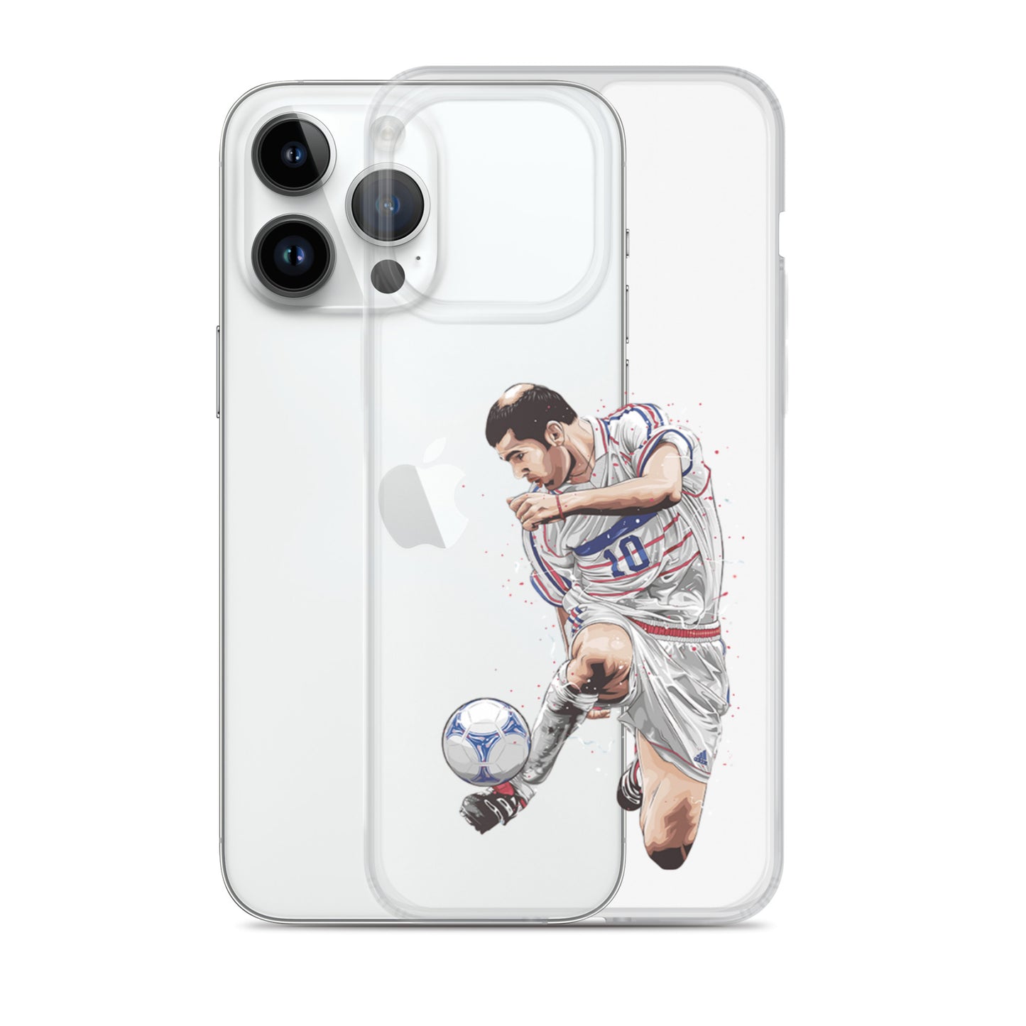 Zizou France Clear Case for iPhone®