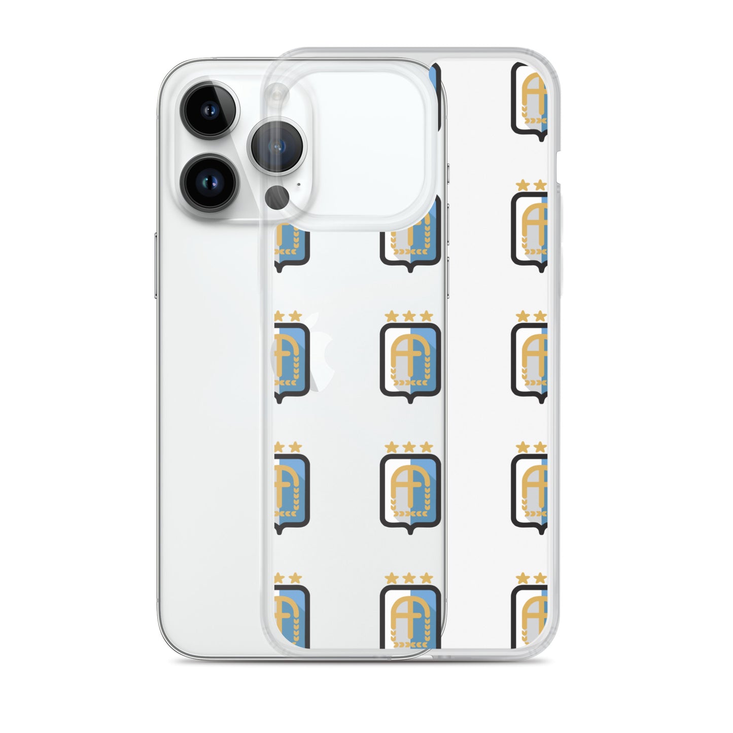 Argentina Vintage Logo 3 Stars Clear Case for iPhone®