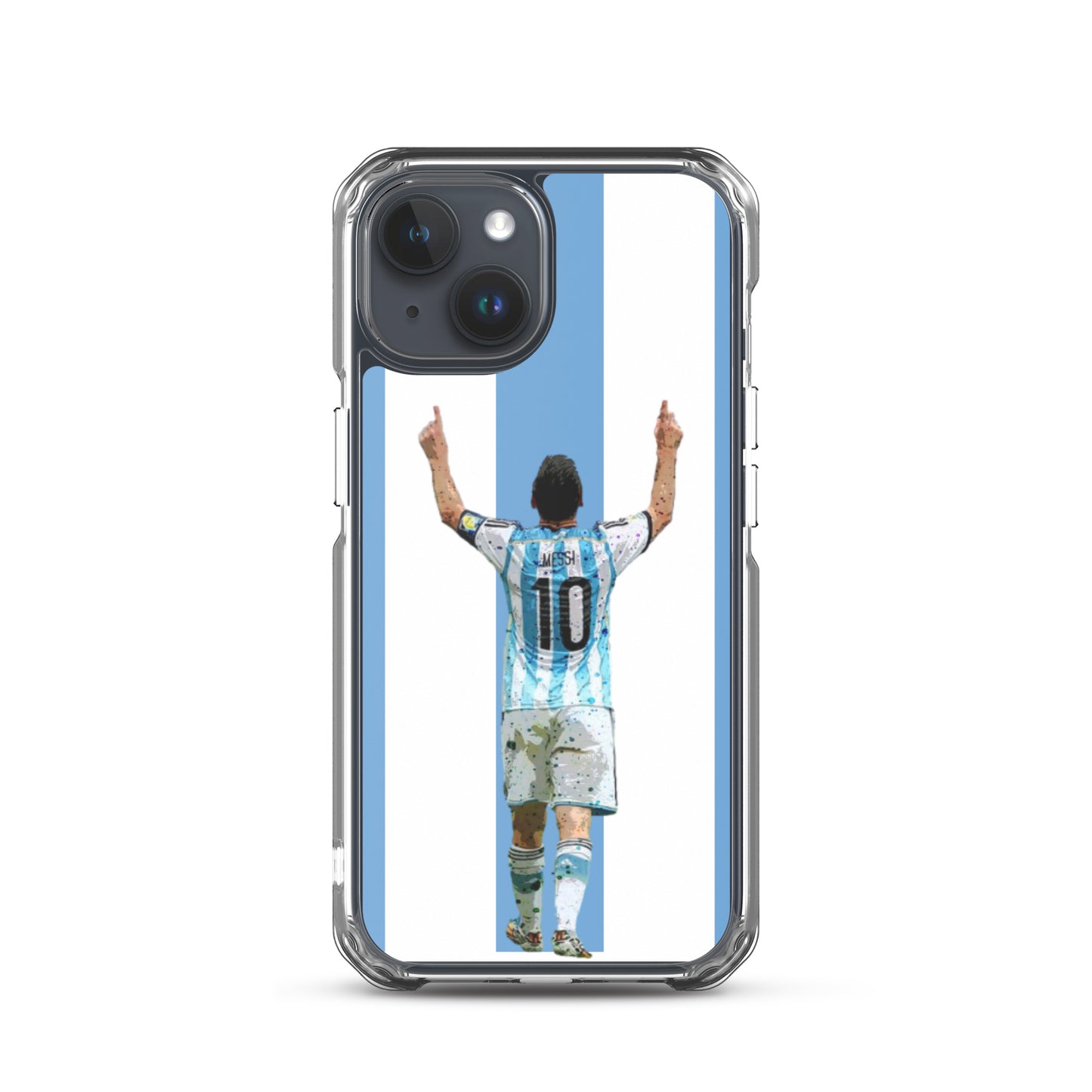 Messi Celebration Argentina Clear Case for iPhone® - The 90+ Minute