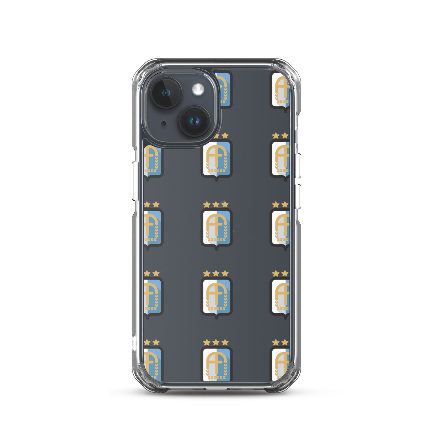 Argentina Vintage Logo 3 Stars Clear Case for iPhone®