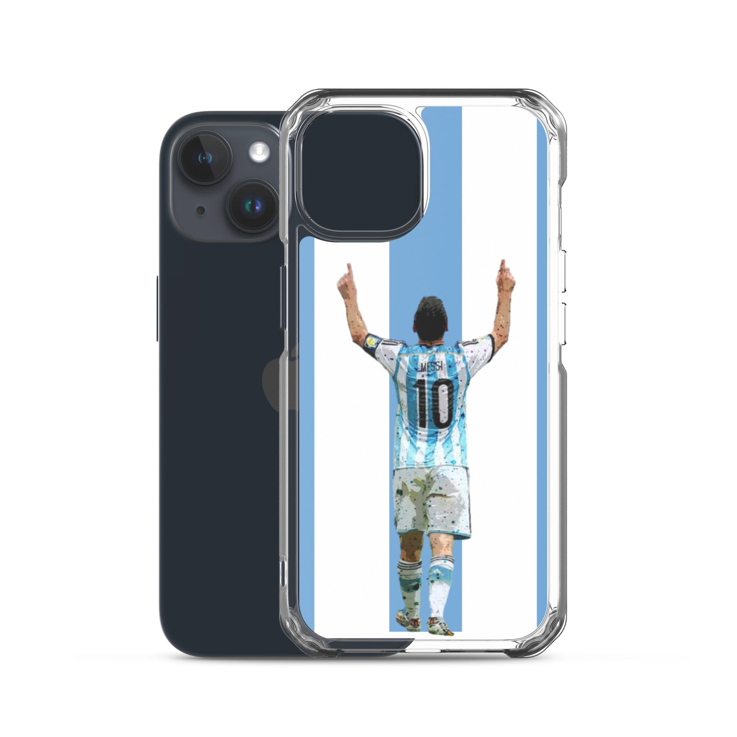Messi Celebration Argentina Clear Case for iPhone® - The 90+ Minute