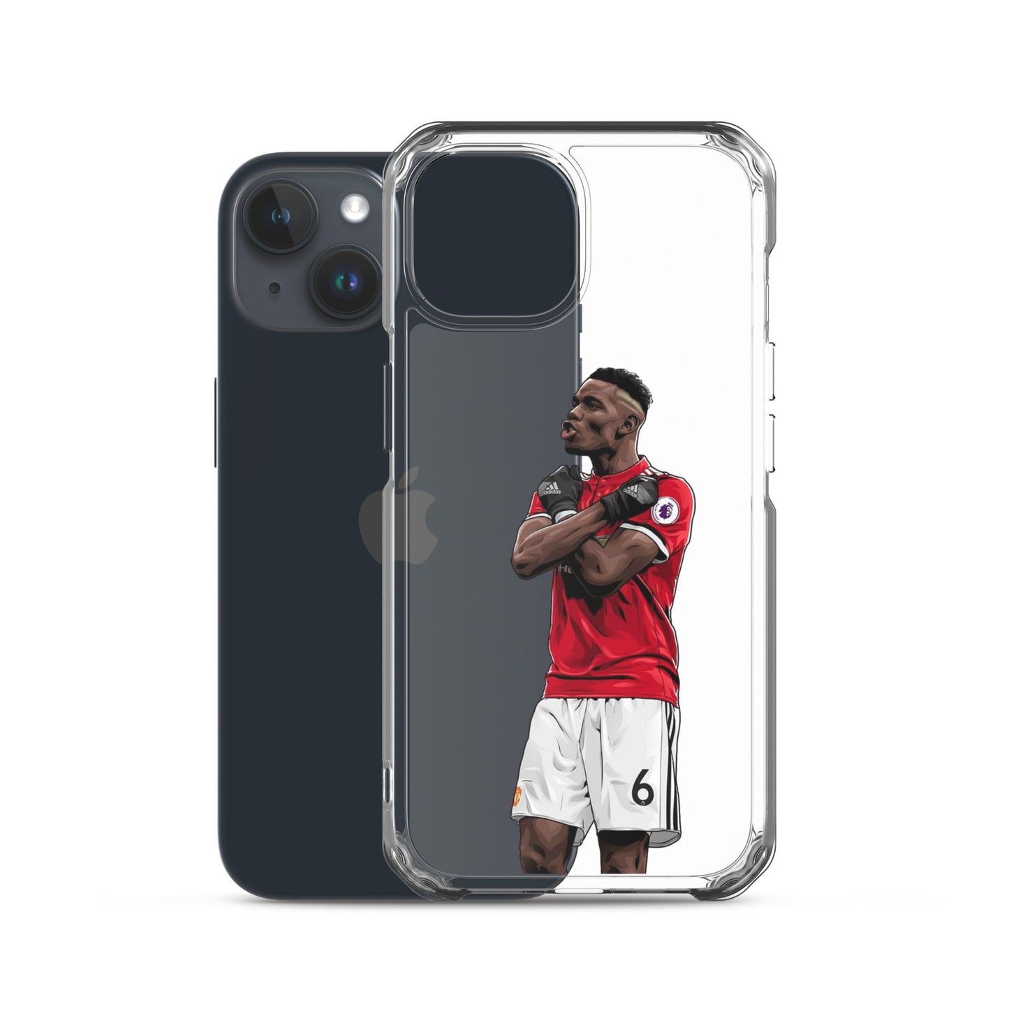Pogba United #6 Clear Case for iPhone®