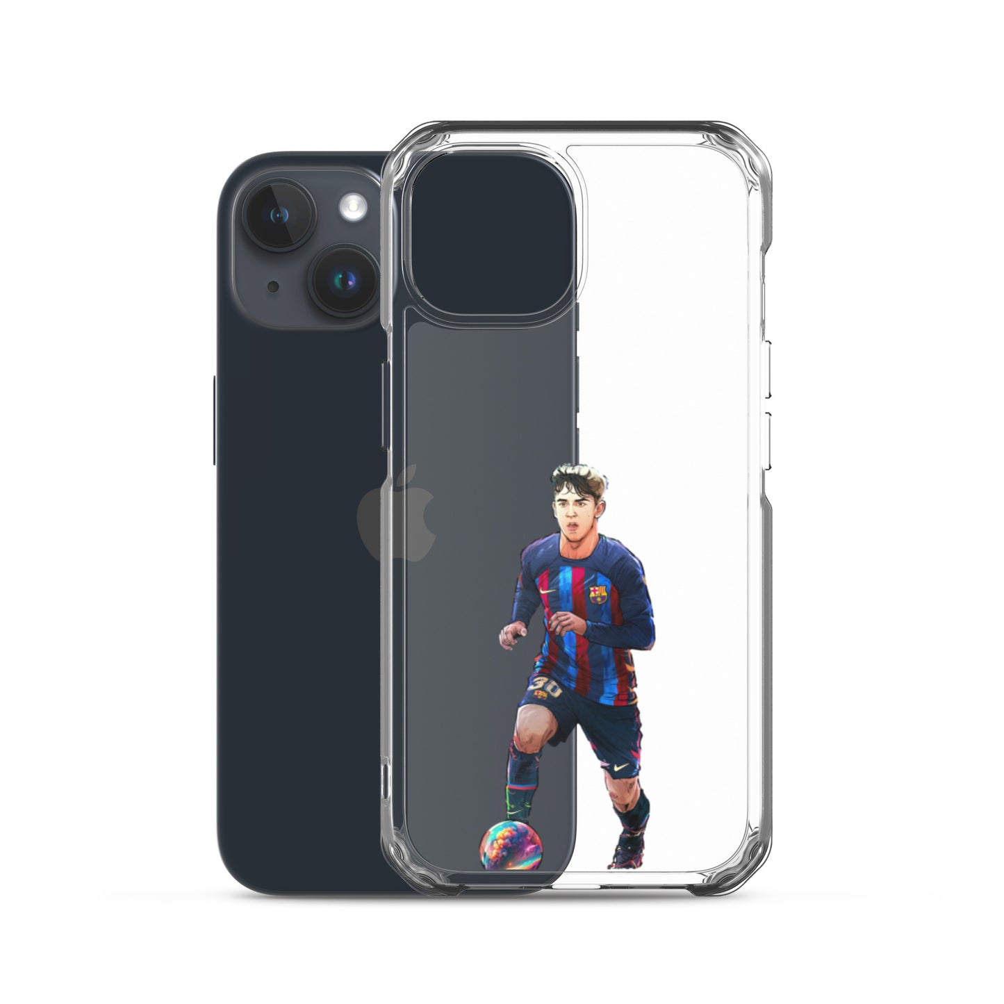 Gavi Barcelona Clear Case for iPhone®