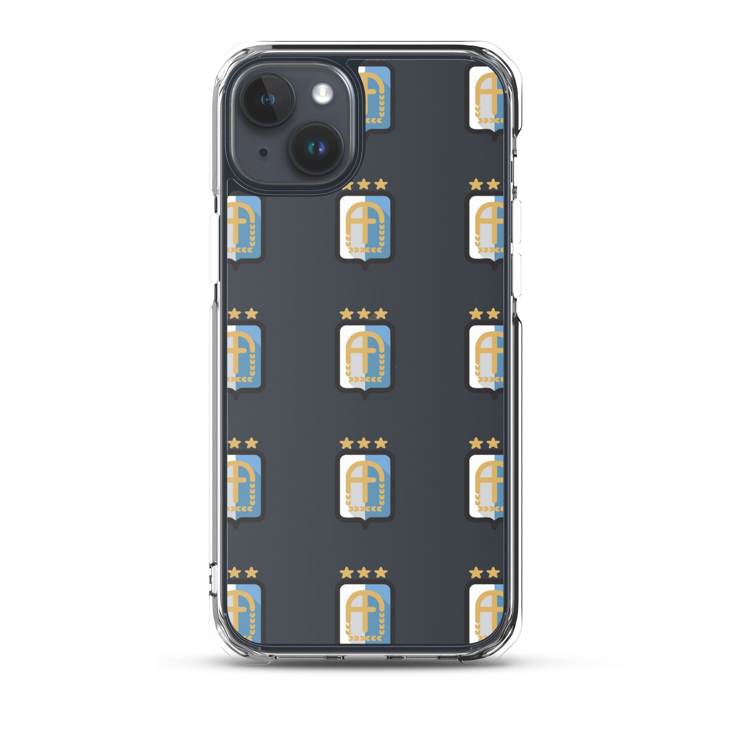 Argentina Vintage Logo 3 Stars Clear Case for iPhone®