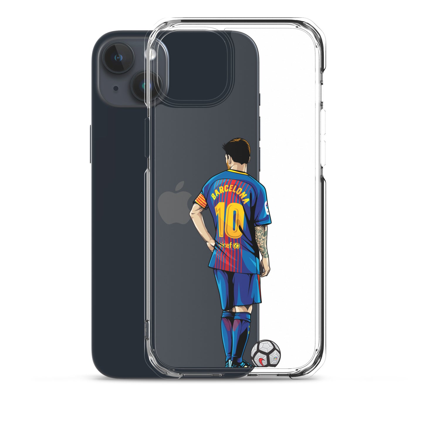 Messi's Last Game with Barcelona Clear Case for iPhone®
