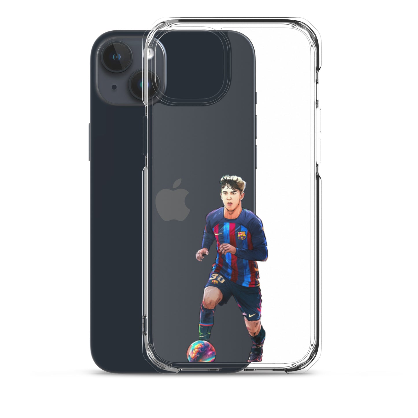 Gavi Barcelona Clear Case for iPhone®