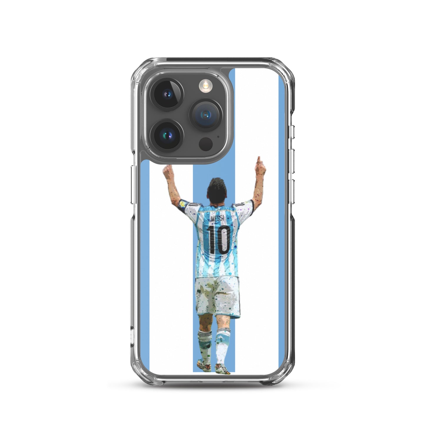 Messi Celebration Argentina Clear Case for iPhone® - The 90+ Minute