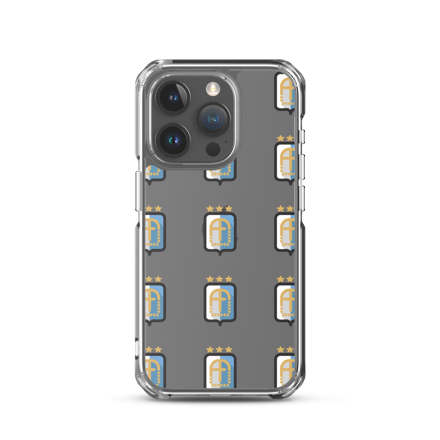 Argentina Vintage Logo 3 Stars Clear Case for iPhone®