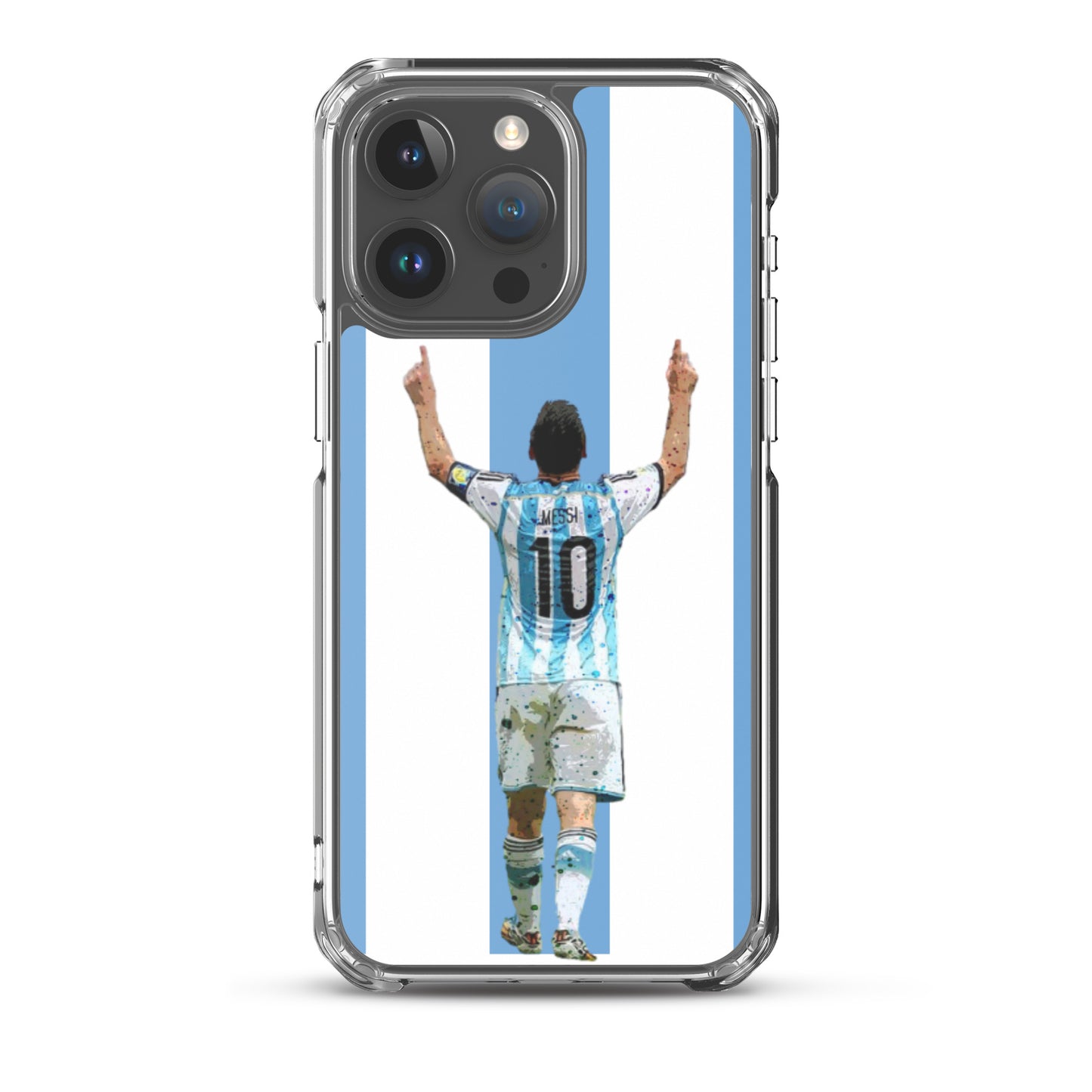 Messi Celebration Argentina Clear Case for iPhone® - The 90+ Minute