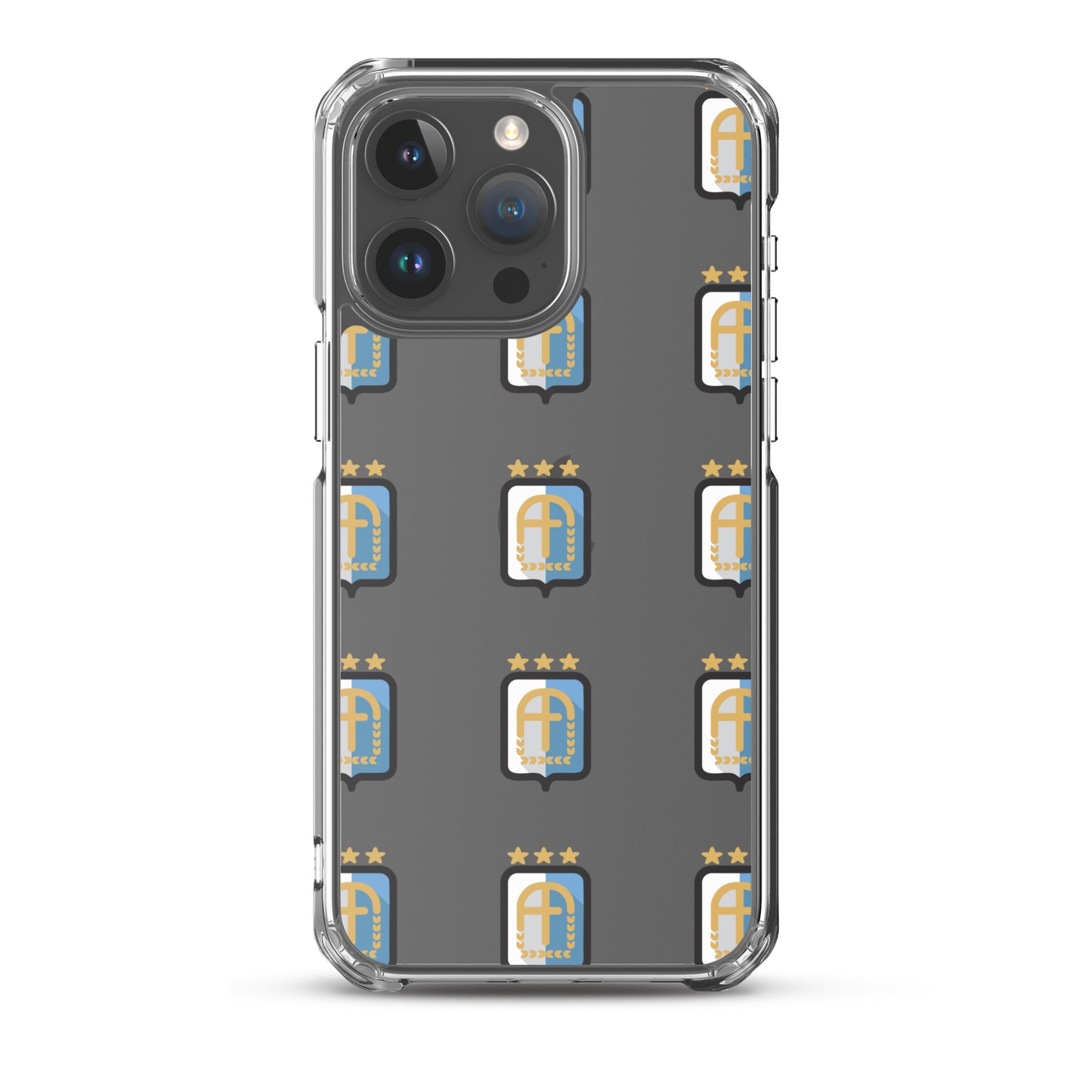 Argentina Vintage Logo 3 Stars Clear Case for iPhone®