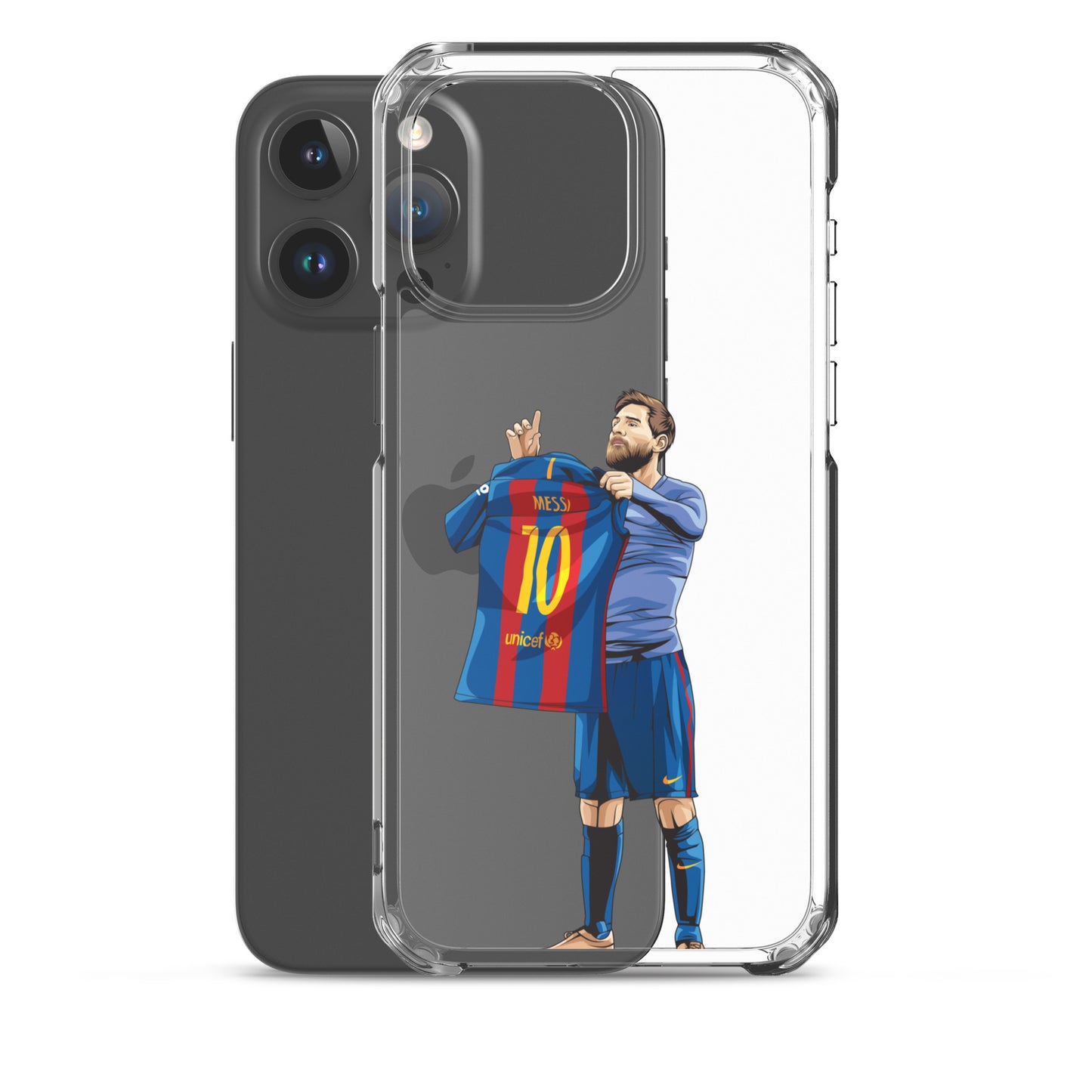 El Clasico Iconic Messi Celebration Clear Case for iPhone®