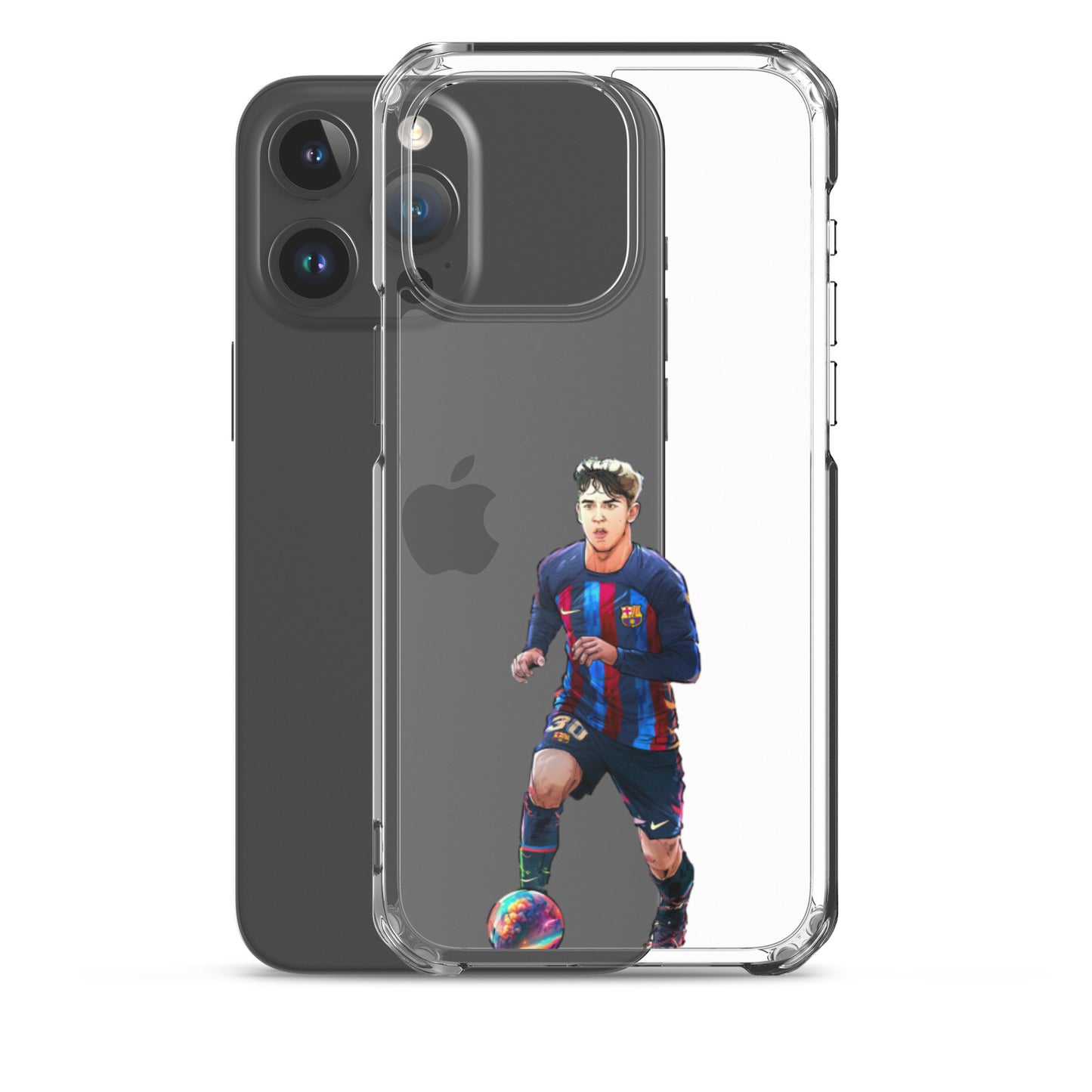 Gavi Barcelona Clear Case for iPhone®