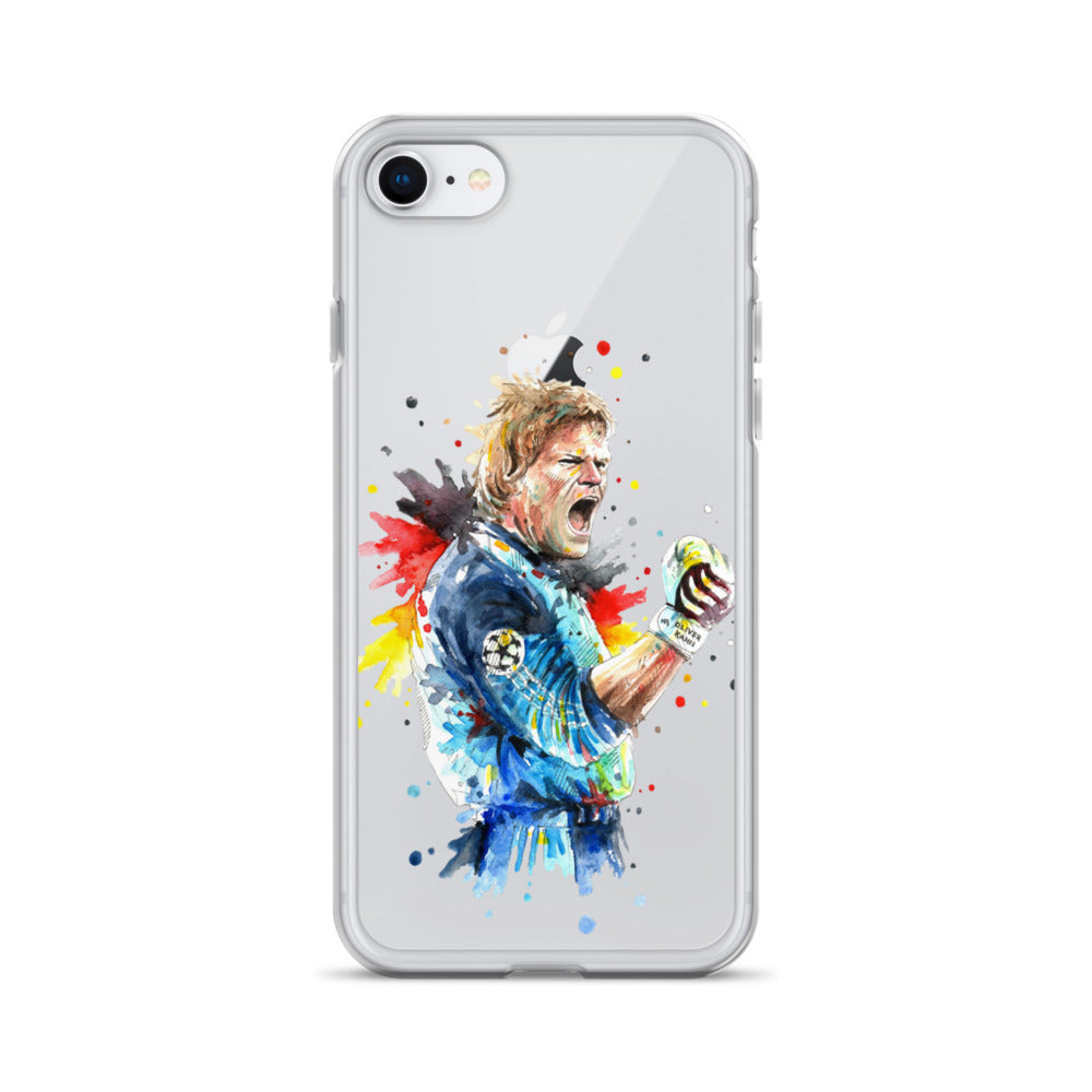 Germany Oliver Kahn Vintage Clear Case for iPhone® - The 90+ Minute