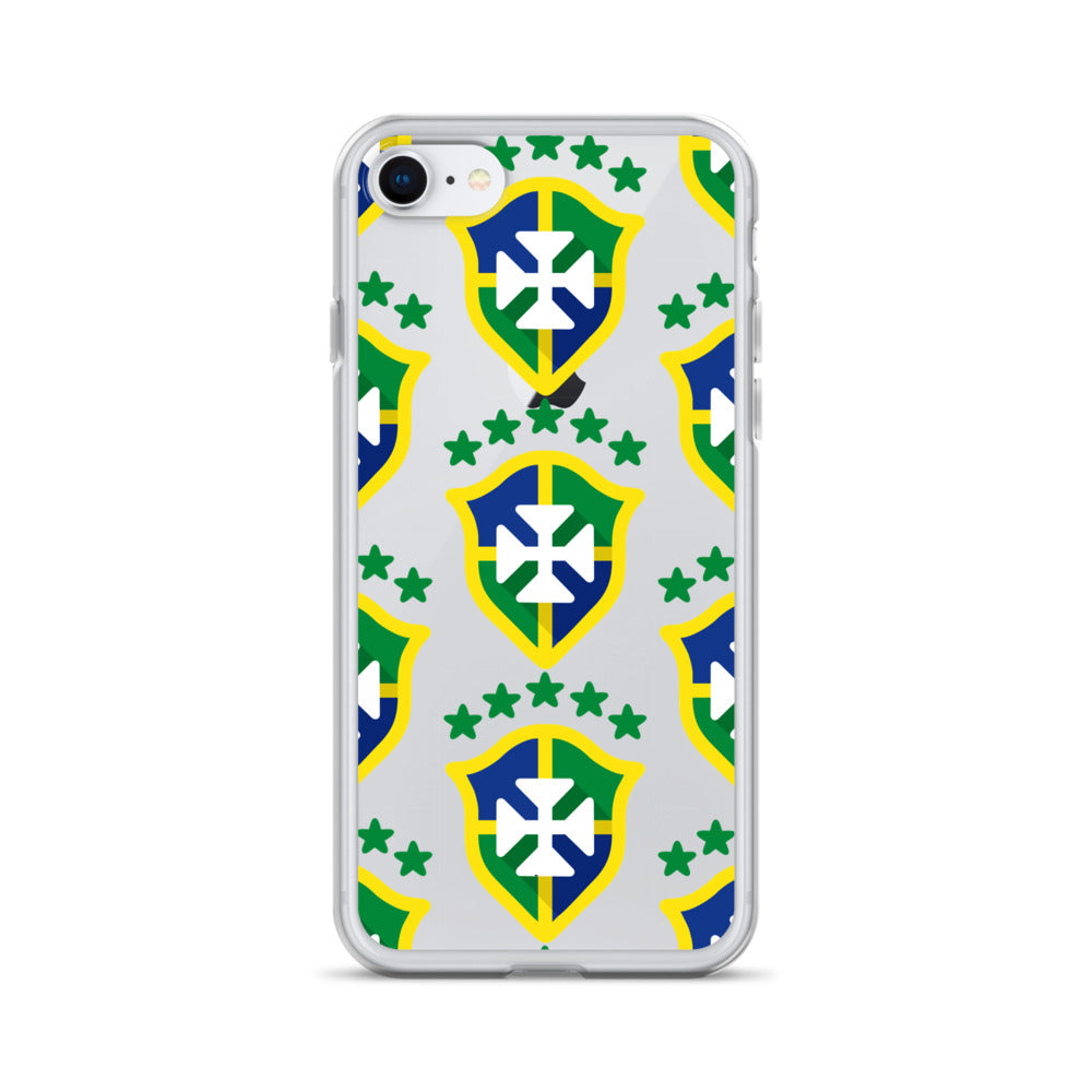 Brazil Crest Clear Case for iPhone®