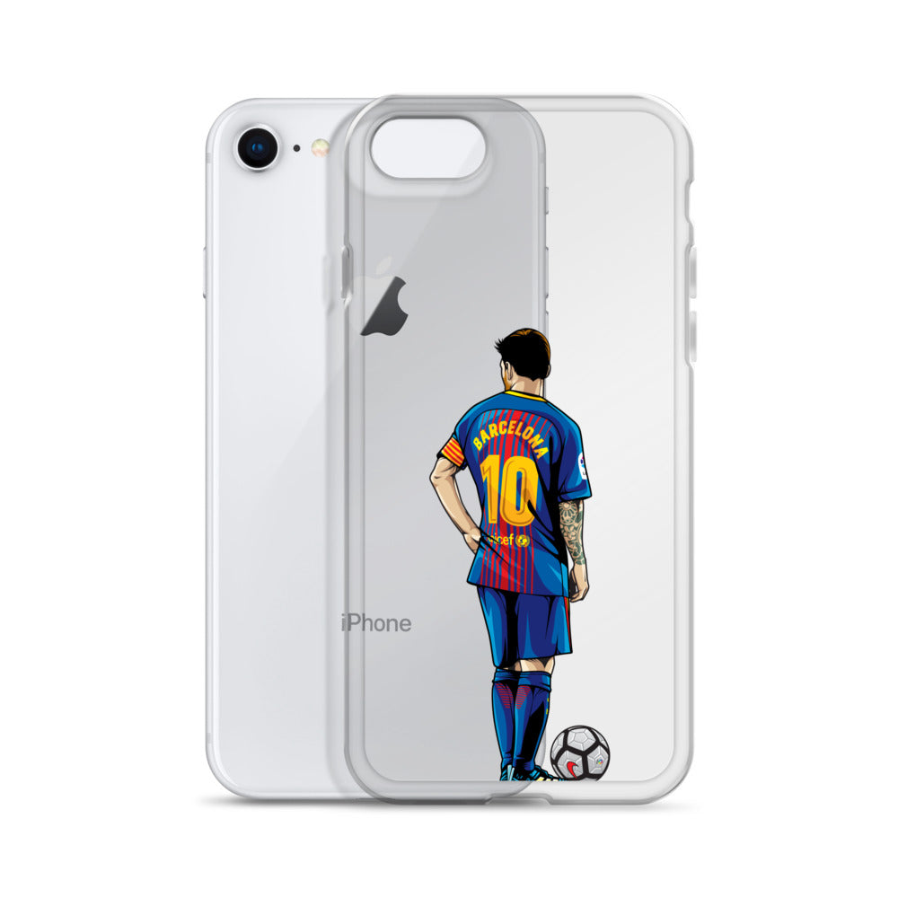 Messi's Last Game with Barcelona Clear Case for iPhone®