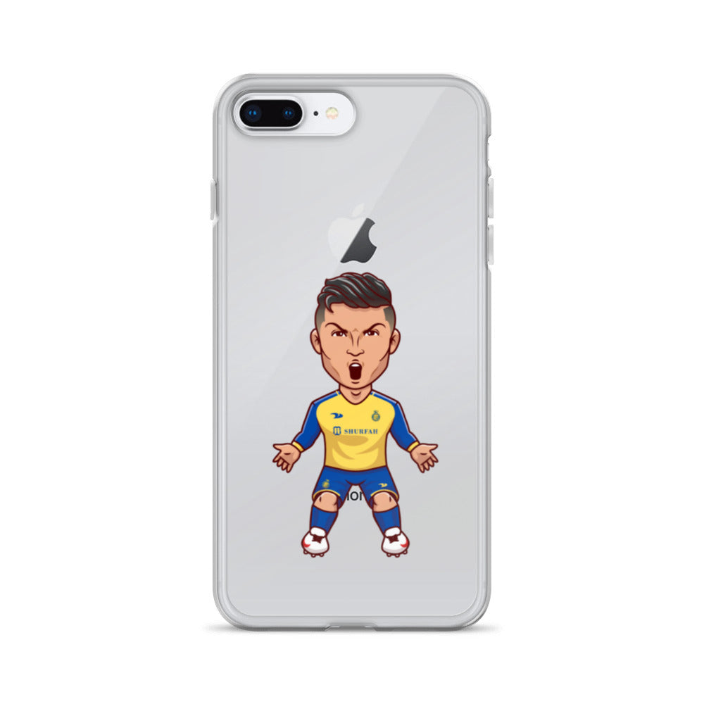 AL Nassr Ronaldo Clear Phone Case for iPhone® - The 90+ Minute