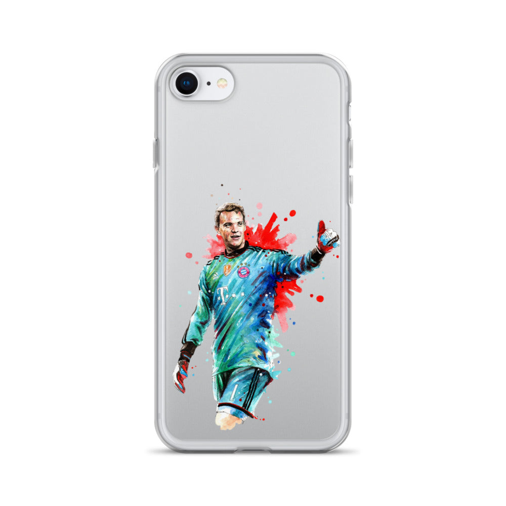 Bayern Neuer Vintage Clear Case for iPhone® - The 90+ Minute