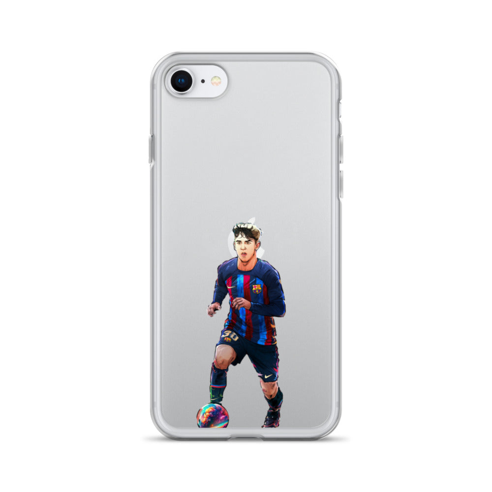 Gavi Barcelona Clear Case for iPhone®