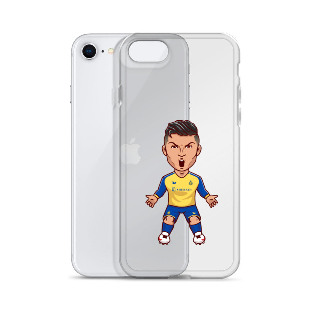 AL Nassr Ronaldo Clear Phone Case for iPhone® - The 90+ Minute