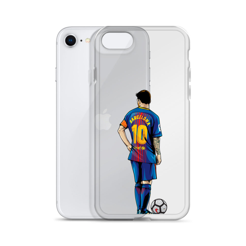 Messi's Last Game with Barcelona Clear Case for iPhone®