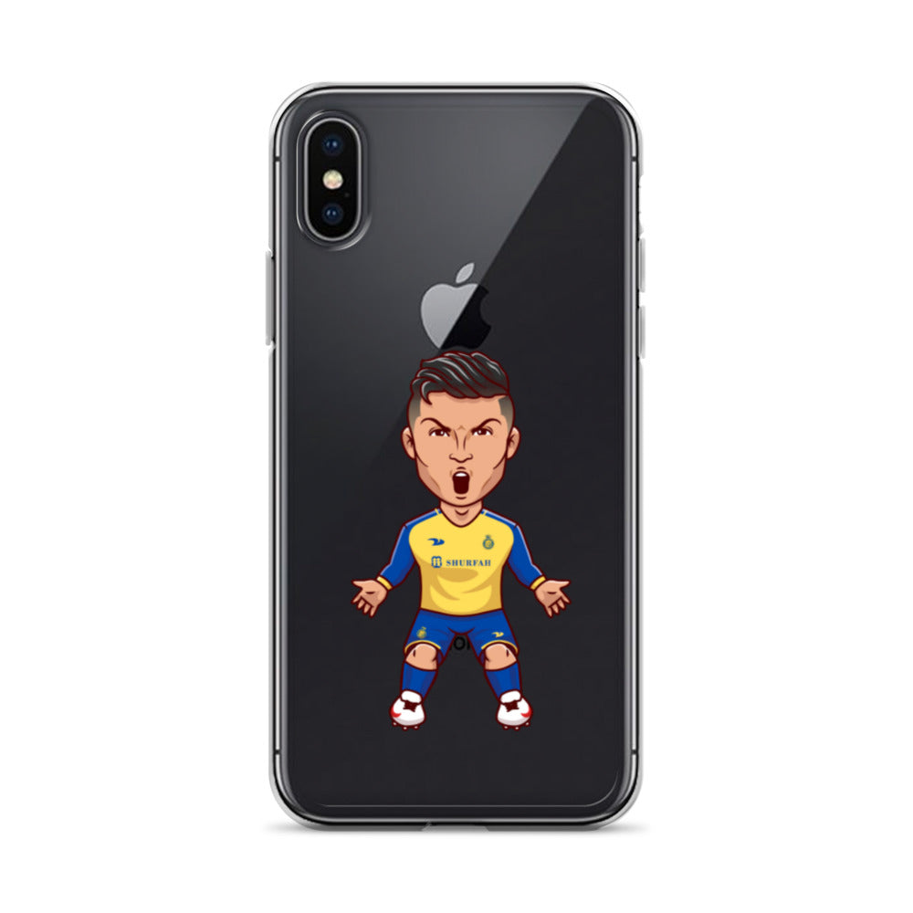 AL Nassr Ronaldo Clear Phone Case for iPhone® - The 90+ Minute