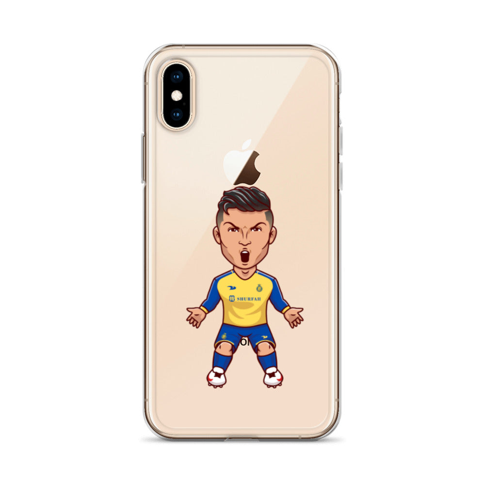 AL Nassr Ronaldo Clear Phone Case for iPhone® - The 90+ Minute