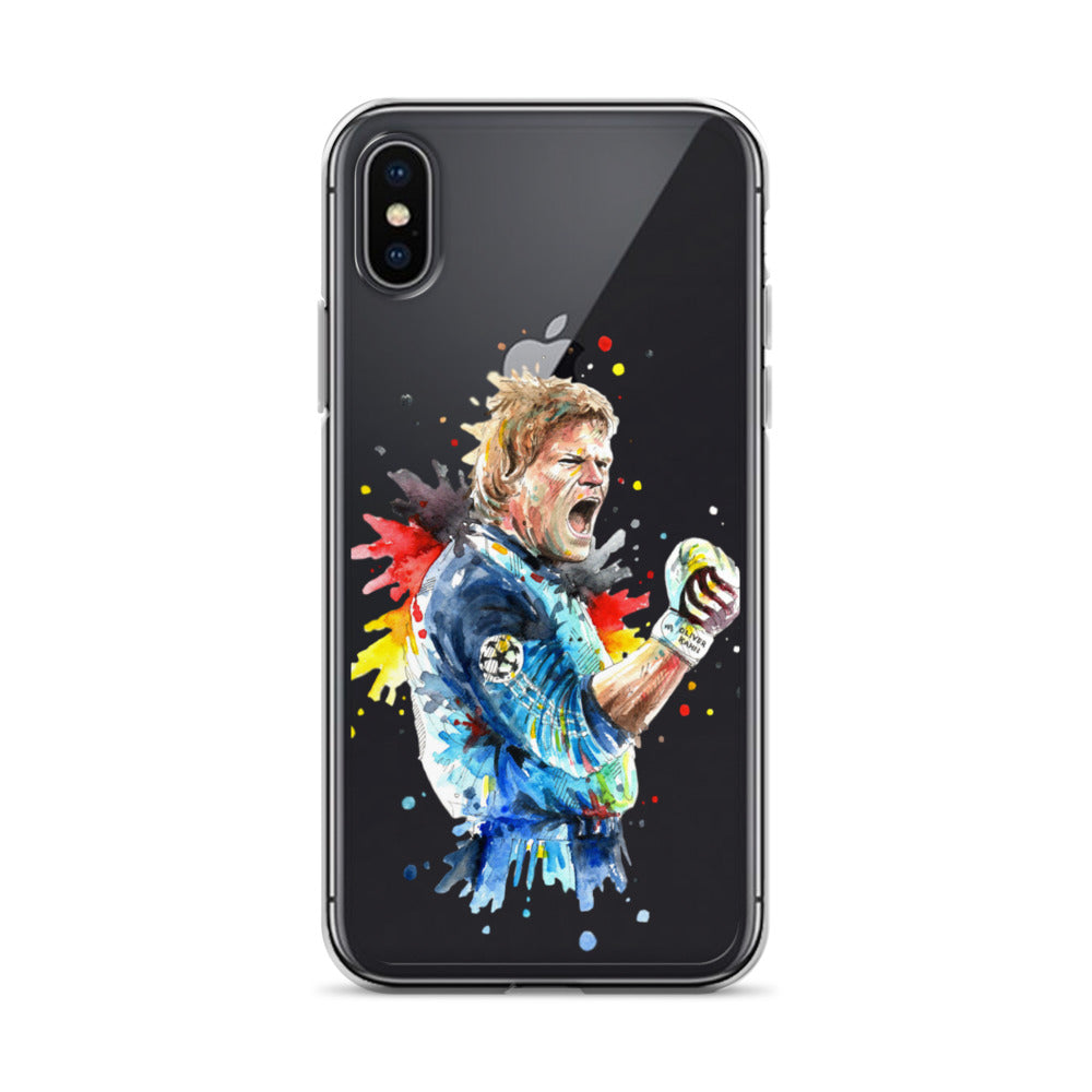 Germany Oliver Kahn Vintage Clear Case for iPhone® - The 90+ Minute