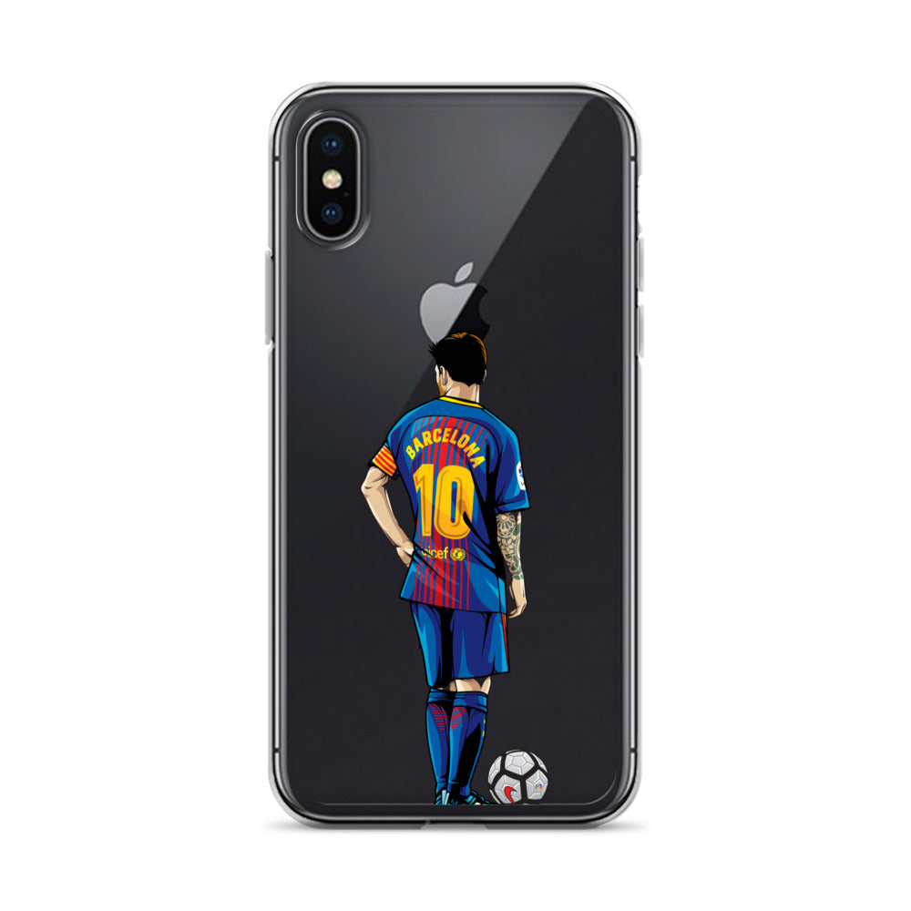 Messi's Last Game with Barcelona Clear Case for iPhone®