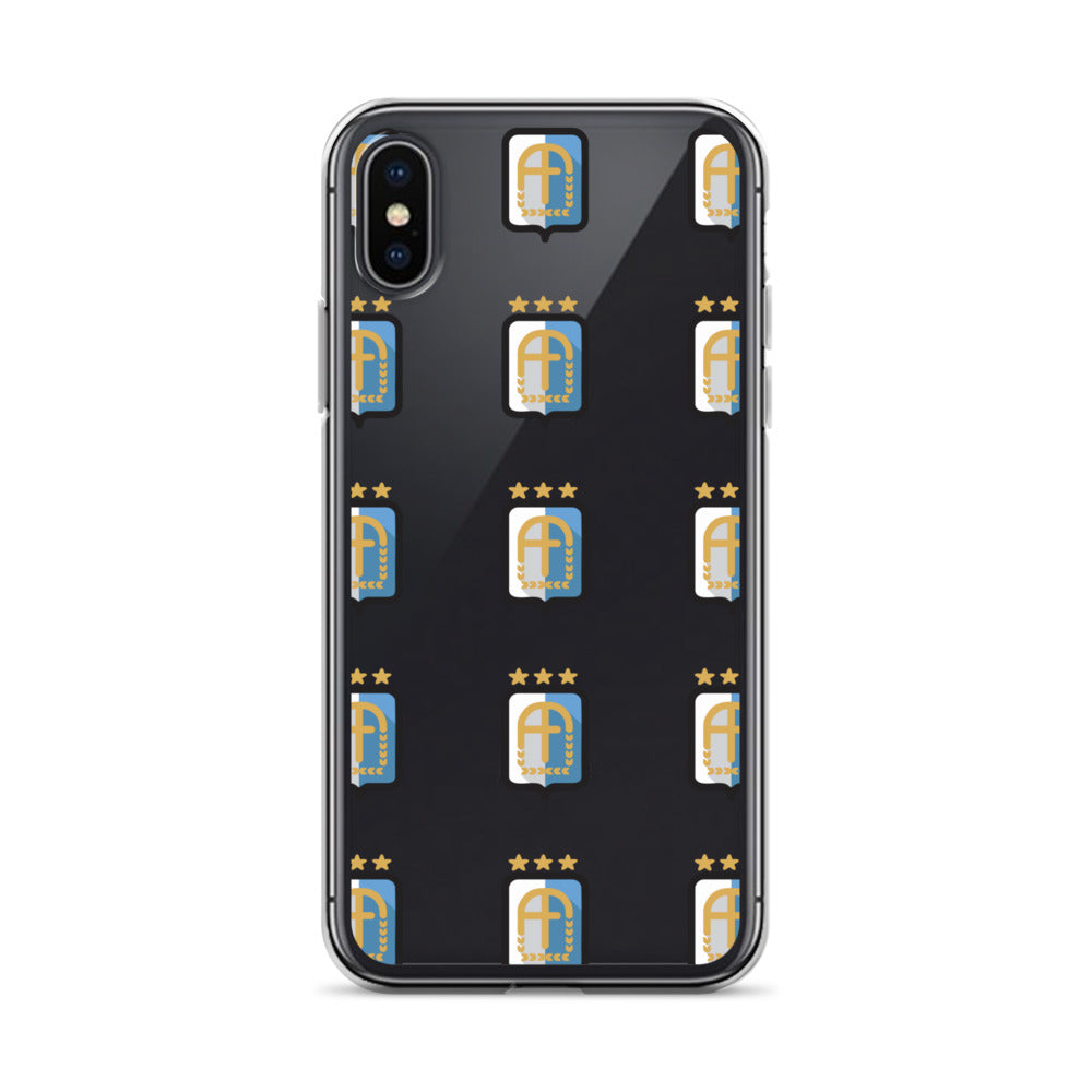 Argentina Vintage Logo 3 Stars Clear Case for iPhone®