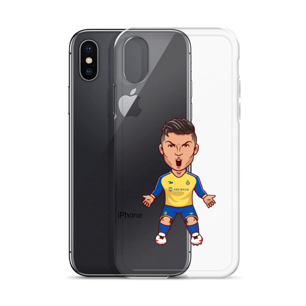 AL Nassr Ronaldo Clear Phone Case for iPhone® - The 90+ Minute