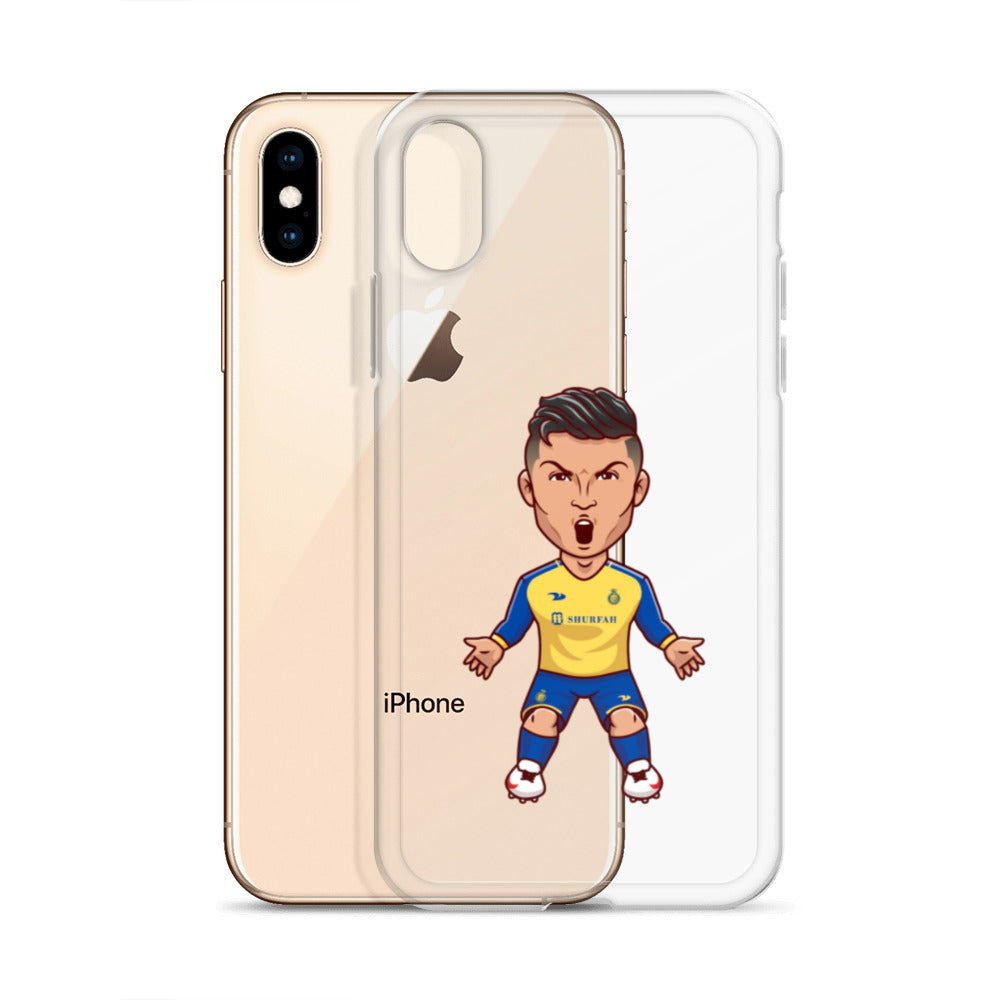 AL Nassr Ronaldo Clear Phone Case for iPhone® - The 90+ Minute