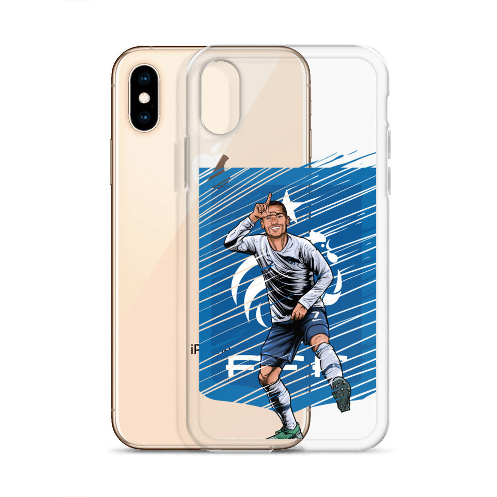 France Griezmann L Celebration Clear Case for iPhone® - The 90+ Minute
