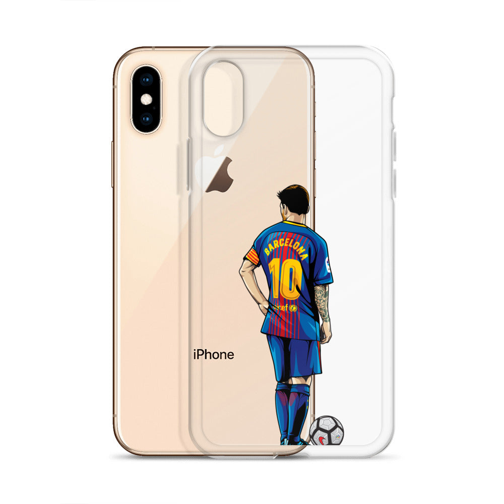 Messi's Last Game with Barcelona Clear Case for iPhone®