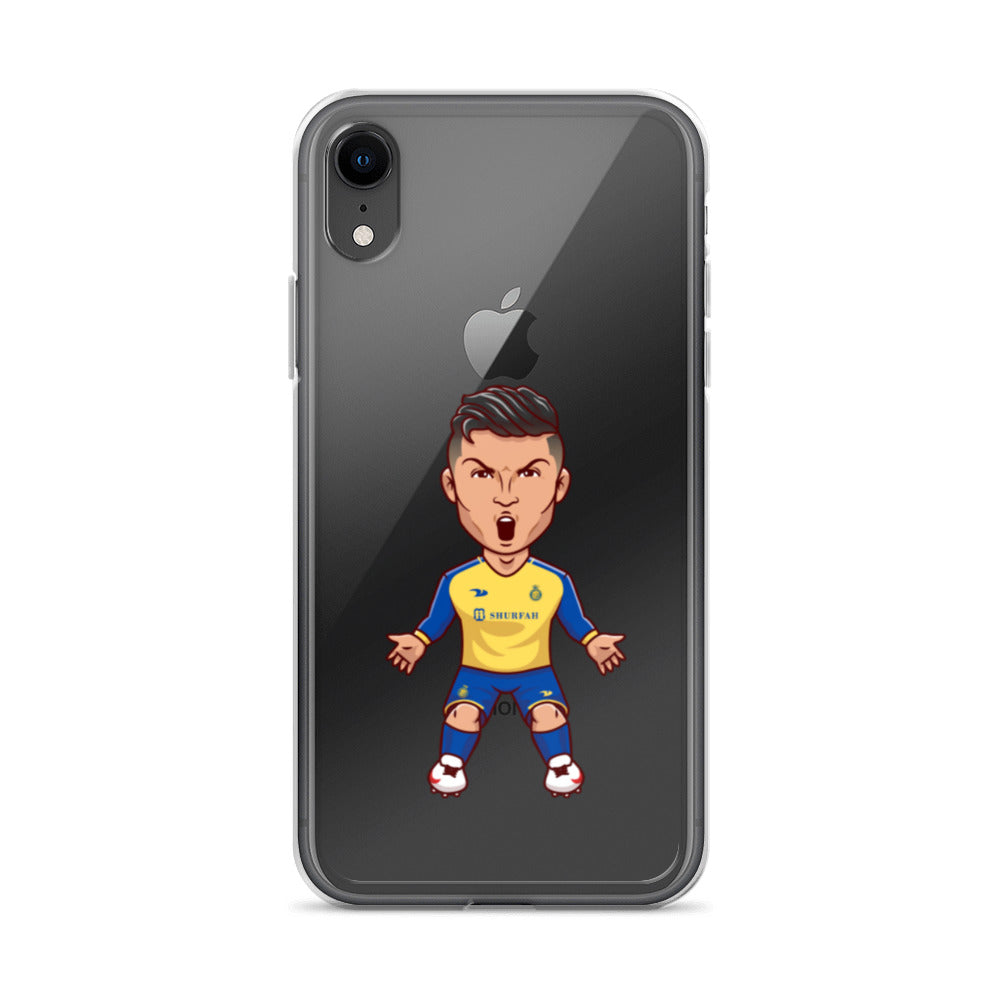 AL Nassr Ronaldo Clear Phone Case for iPhone® - The 90+ Minute