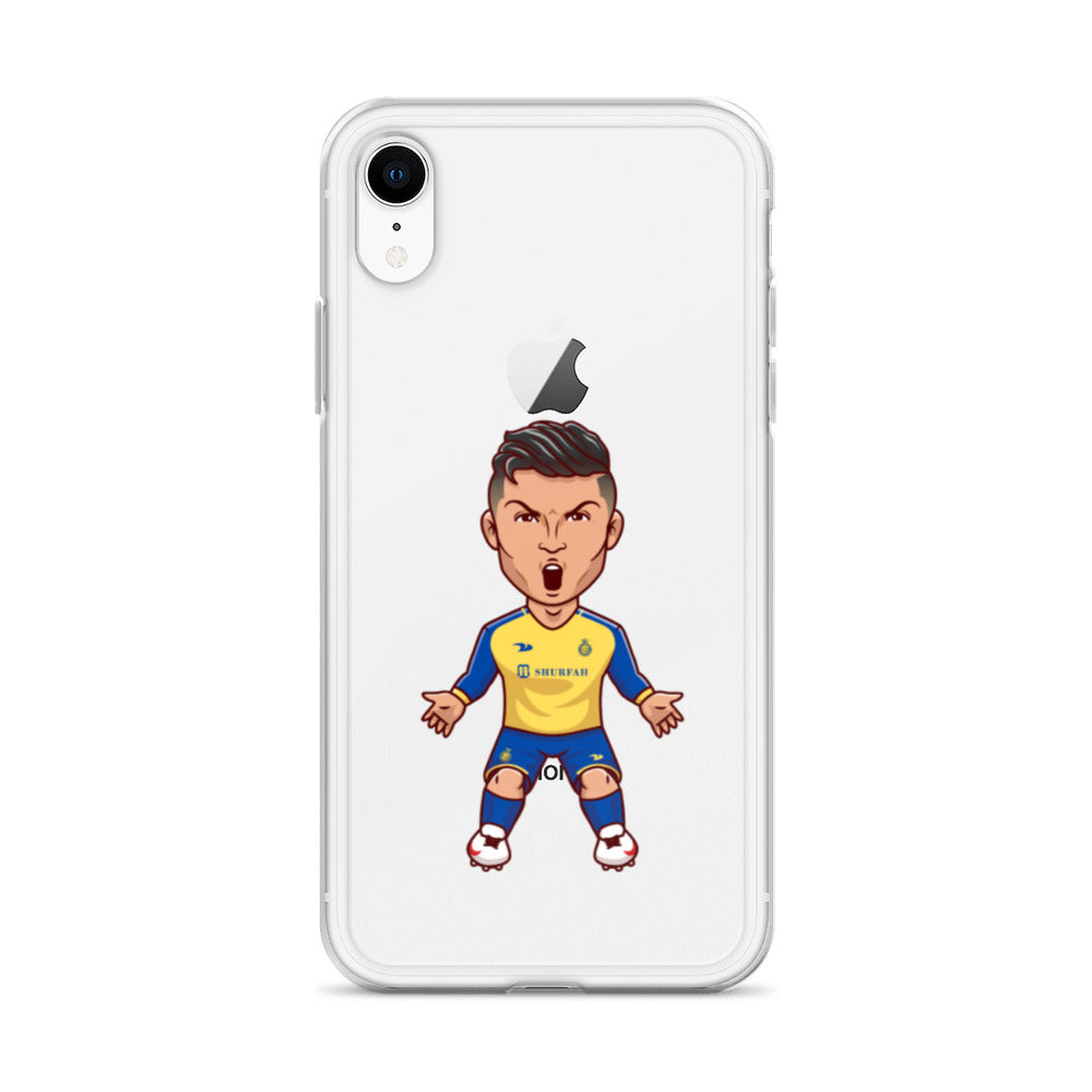 AL Nassr Ronaldo Clear Phone Case for iPhone® - The 90+ Minute