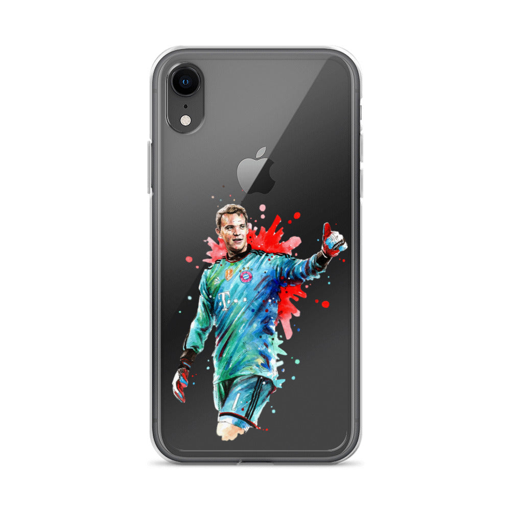 Bayern Neuer Vintage Clear Case for iPhone® - The 90+ Minute