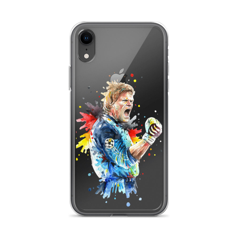 Germany Oliver Kahn Vintage Clear Case for iPhone® - The 90+ Minute