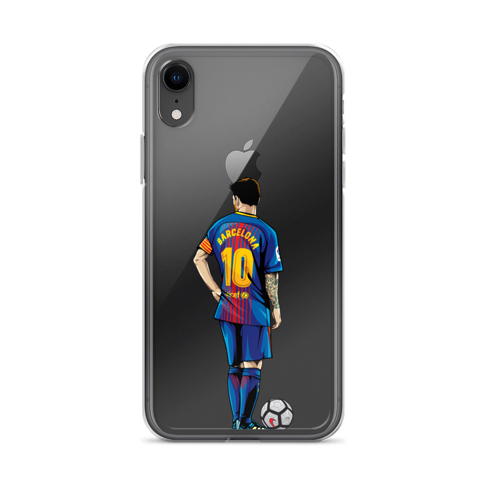 Messi's Last Game with Barcelona Clear Case for iPhone®