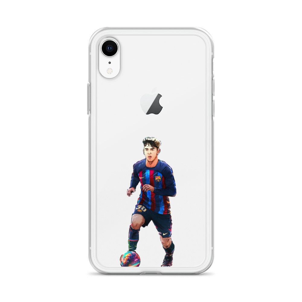 Gavi Barcelona Clear Case for iPhone®