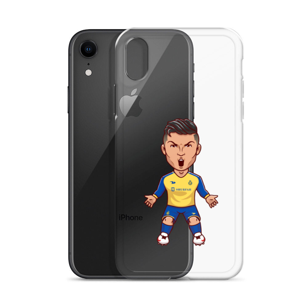 AL Nassr Ronaldo Clear Phone Case for iPhone® - The 90+ Minute