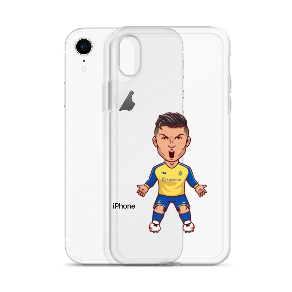 AL Nassr Ronaldo Clear Phone Case for iPhone® - The 90+ Minute