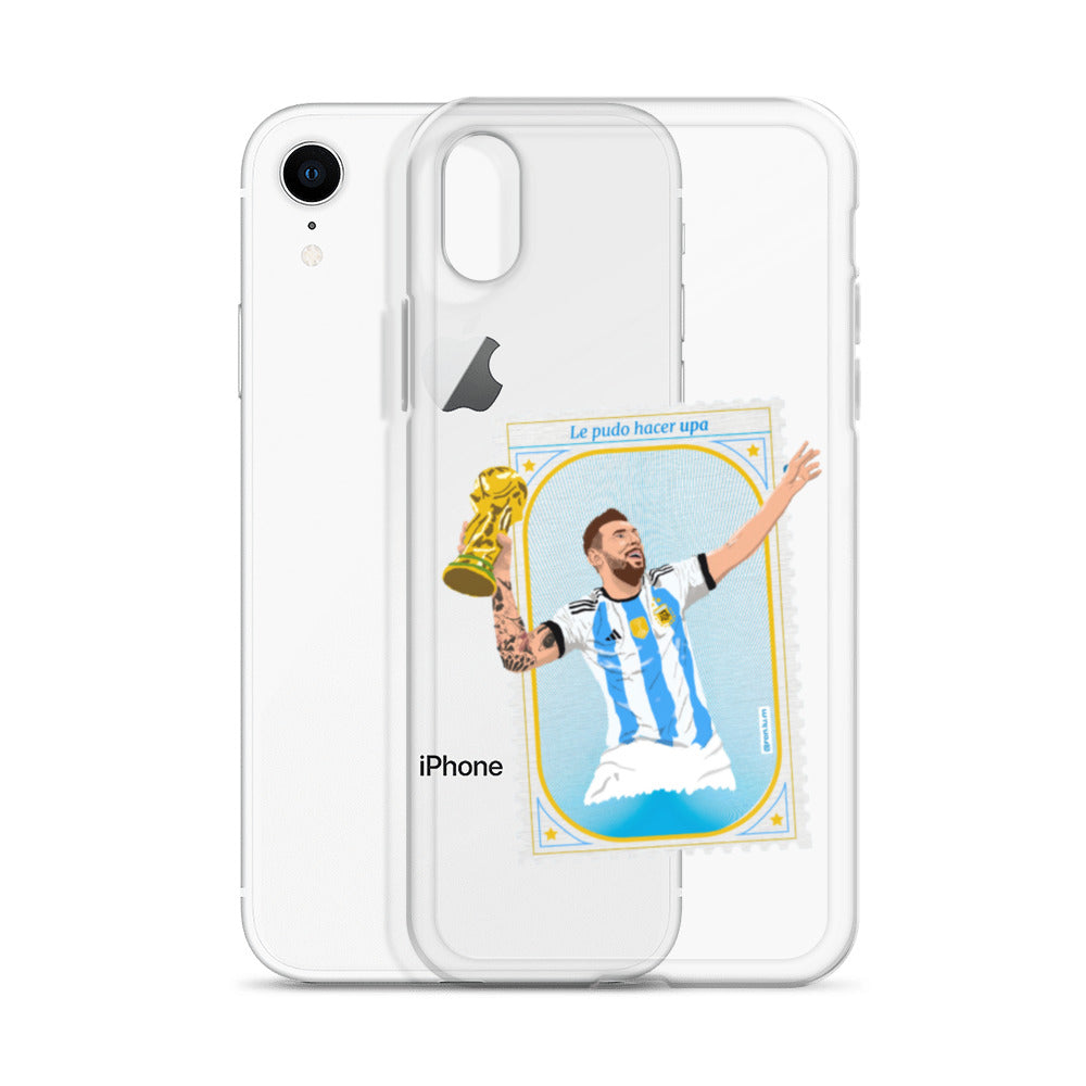 Messi's Lucky stamp ARG Clear Case for iPhone® - The 90+ Minute