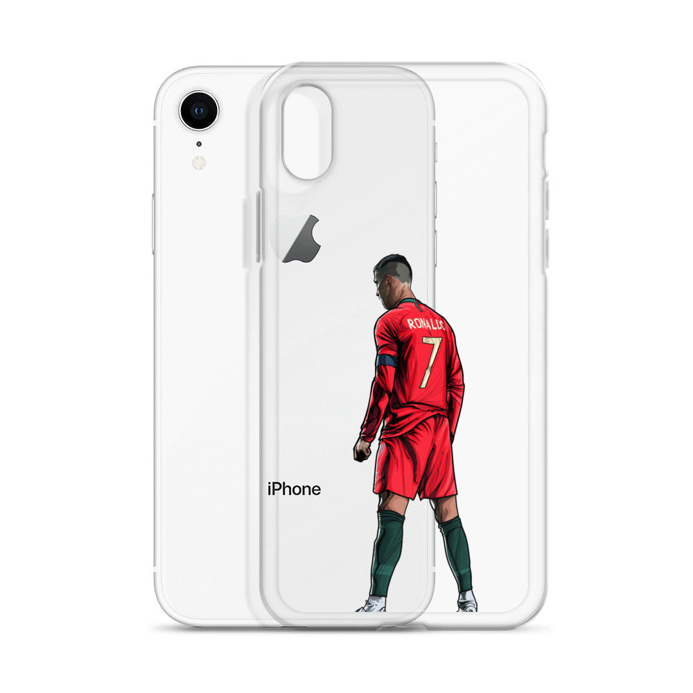 CR7 Free Kick Pose Portugal Clear Case for iPhone® - The 90+ Minute