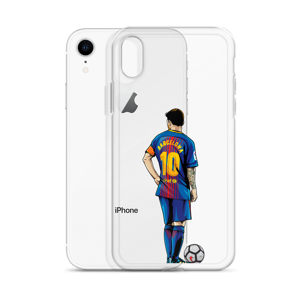 Messi's Last Game with Barcelona Clear Case for iPhone®