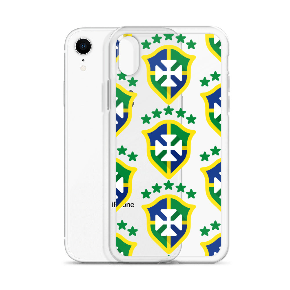 Brazil Crest Clear Case for iPhone®