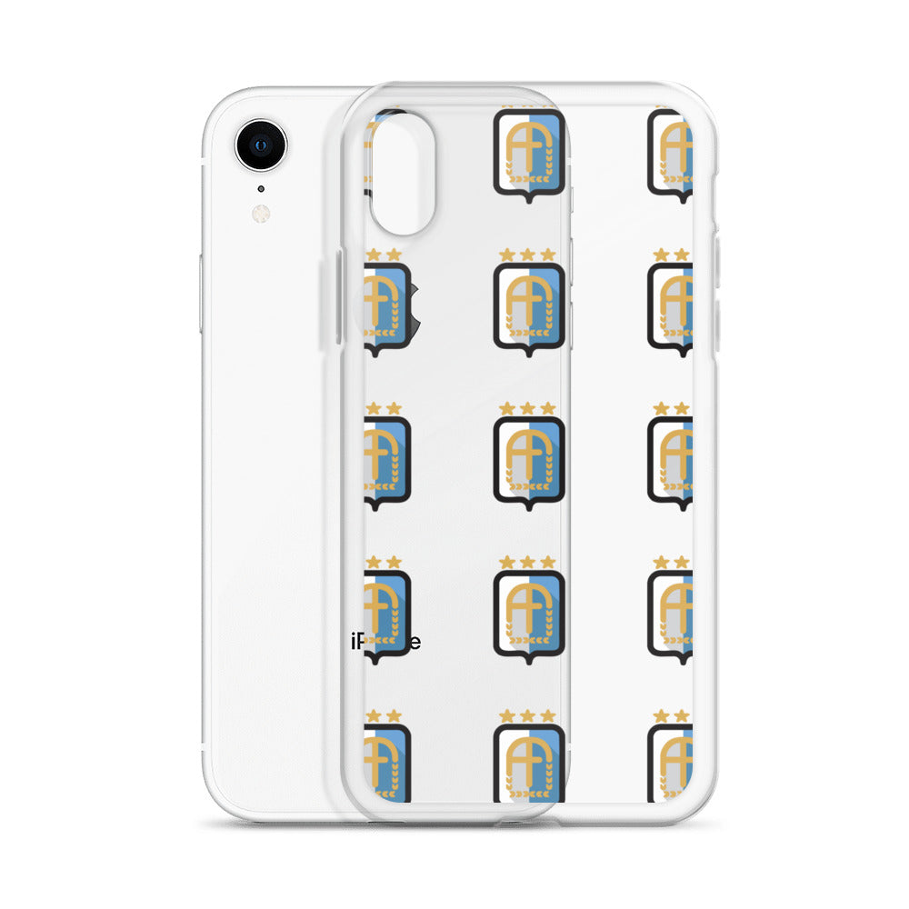 Argentina Vintage Logo 3 Stars Clear Case for iPhone®