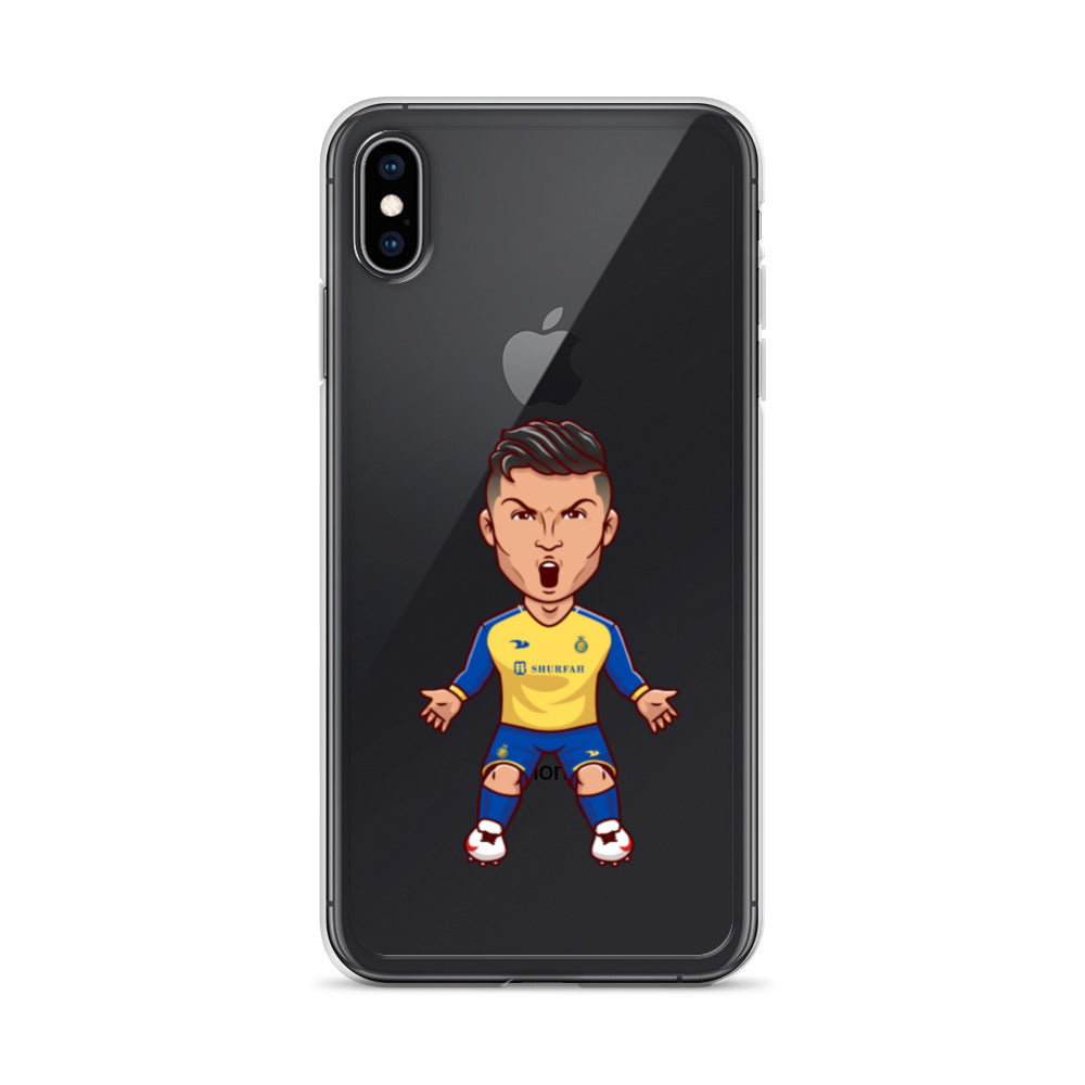 AL Nassr Ronaldo Clear Phone Case for iPhone® - The 90+ Minute