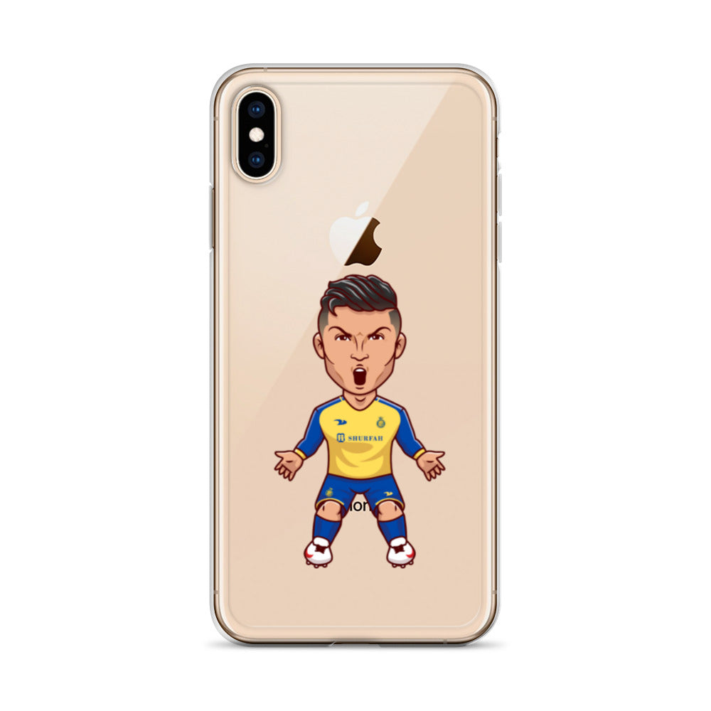 AL Nassr Ronaldo Clear Phone Case for iPhone® - The 90+ Minute